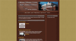 Desktop Screenshot of calhouncleburnebar.org